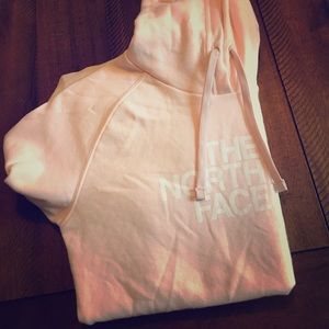 Women’s light pink Northface Hoodie